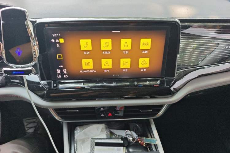 Used Volkswagen Teramont X 2024 380TSI All-Wheel Drive Longyao Edition Audio And AC Panel