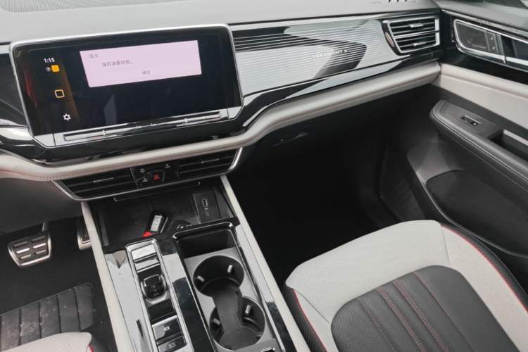 Used Volkswagen Teramont X 2024 380TSI Four-Wheel Drive Longxiang Edition Audio And AC Panel