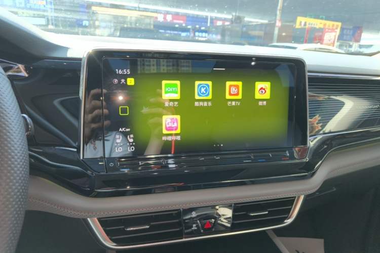 Used Volkswagen Teramont X 2024 380TSI Four-Wheel Drive Prestige Luxury Edition Audio And AC Panel