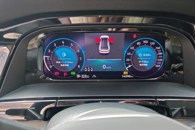 Used Volkswagen Teramont X 2024 380TSI Four-Wheel Drive Prestige Luxury Edition Instrument Cluster