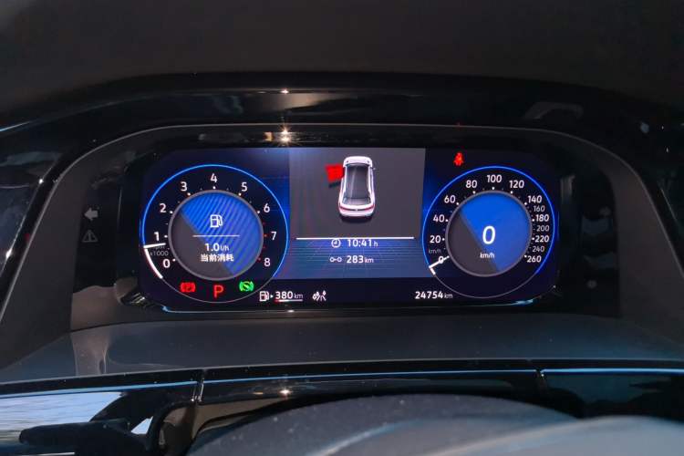 Used Volkswagen Teramont X 2024 380TSI Four-Wheel Drive Prestige Luxury Edition Instrument Cluster