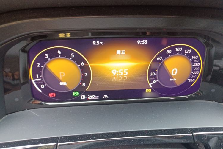 Used Volkswagen Teramont X 2024 380TSI Four-Wheel Drive Luxury Edition Instrument Cluster