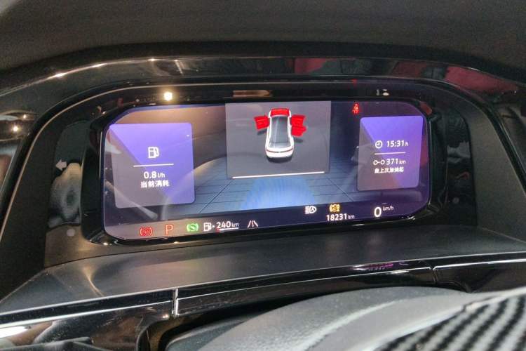 Used Volkswagen Teramont X 2024 380TSI Four-Wheel Drive Longxiang Edition Instrument Cluster