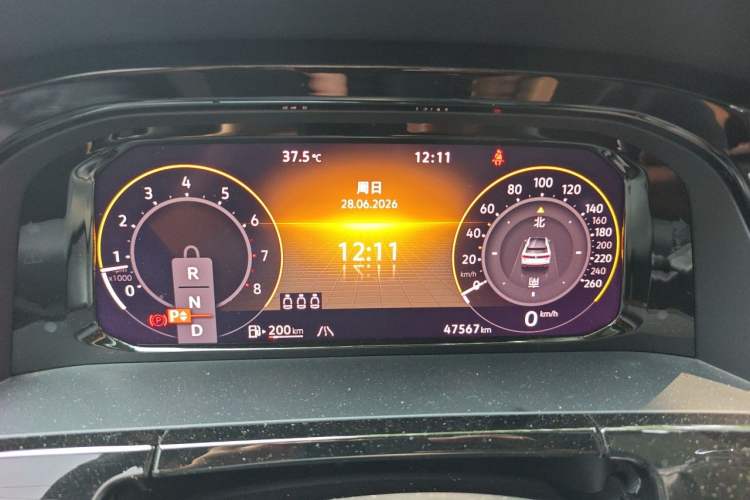 Used Volkswagen Teramont X 2024 380TSI All-Wheel Drive Longyao Edition Instrument Cluster