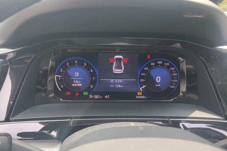 Used Volkswagen Teramont X 2024 380TSI Four-Wheel Drive Prestige Luxury Edition Instrument Cluster