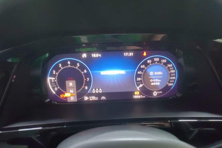 Used Volkswagen Teramont X 2024 380TSI Four-Wheel Drive Prestige Luxury Edition Instrument Cluster