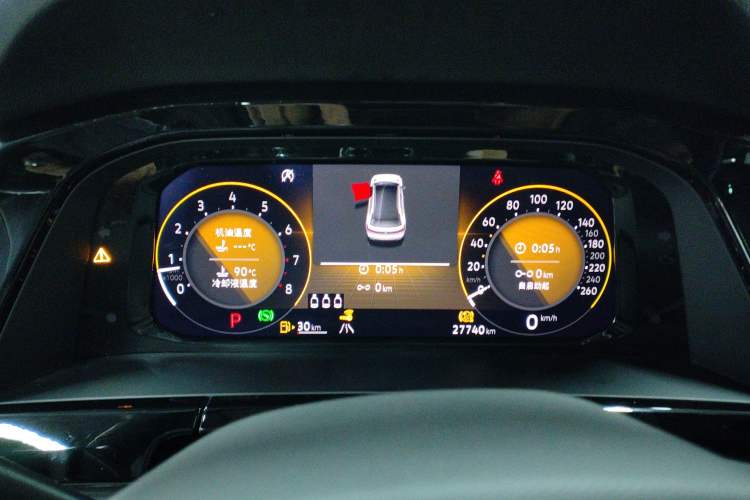 Used Volkswagen Teramont X 2024 380TSI Four-Wheel Drive Prestige Flagship Edition Instrument Cluster
