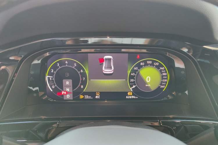 Used Volkswagen Teramont X 2024 380TSI Four-Wheel Drive Prestige Luxury Edition Instrument Cluster