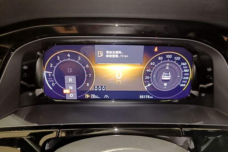 Used Volkswagen Teramont X 2024 380TSI Four-Wheel Drive Prestige Luxury Edition Instrument Cluster