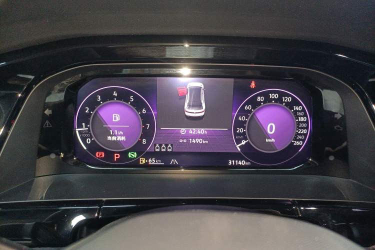 Used Volkswagen Teramont X 2024 380TSI Four-Wheel Drive Prestige Luxury Edition Instrument Cluster