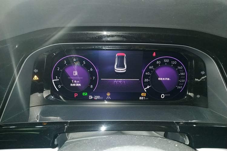 Used Volkswagen Teramont X 2024 380TSI Four-Wheel Drive Longxiang Edition Instrument Cluster