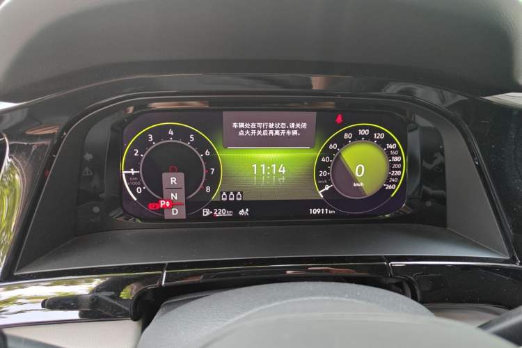 Used Volkswagen Teramont X 2024 380TSI Four-Wheel Drive Prestige Luxury Edition Instrument Cluster
