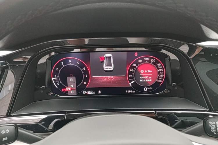 Used Volkswagen Teramont X 2024 380TSI Four-Wheel Drive Longxiang Edition Instrument Cluster