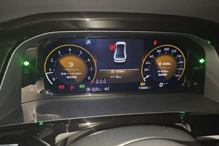 Used Volkswagen Teramont X 2024 380TSI All-Wheel Drive Longyao Edition Instrument Cluster