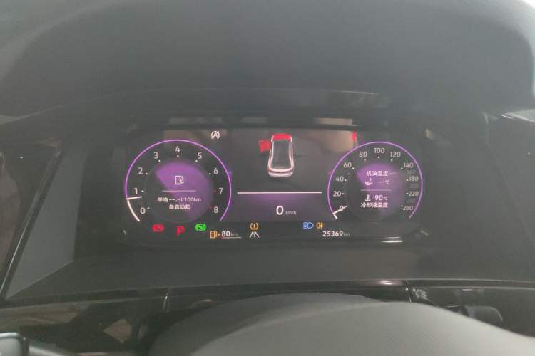 Used Volkswagen Teramont X 2024 380TSI Four-Wheel Drive Prestige Flagship Edition Instrument Cluster