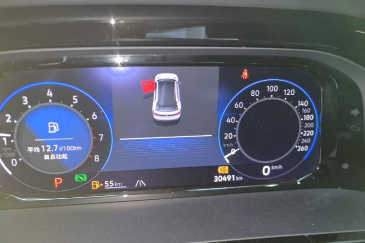 Used Volkswagen Teramont X 2024 380TSI Four-Wheel Drive Prestige Luxury Edition Instrument Cluster