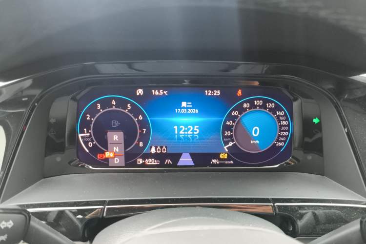 Used Volkswagen Teramont X 2024 380TSI Four-Wheel Drive Prestige Luxury Edition Instrument Cluster