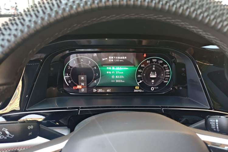 Used Volkswagen Teramont X 2024 380TSI Four-Wheel Drive Prestige Luxury Edition Instrument Cluster