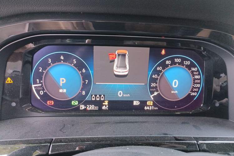 Used Volkswagen Teramont X 2024 380TSI Four-Wheel Drive Longxiang Edition Instrument Cluster