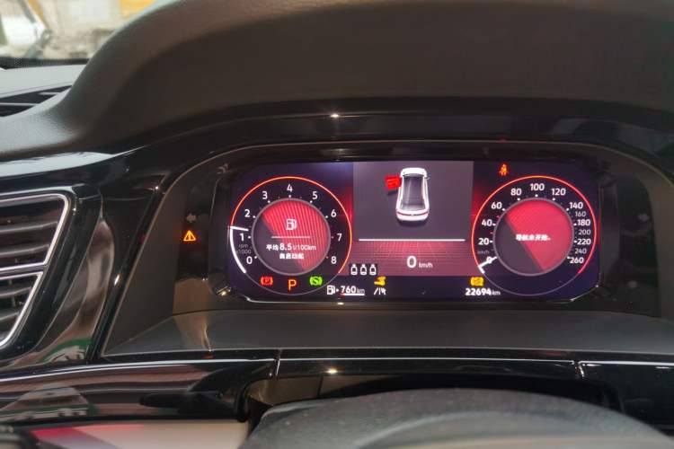 Used Volkswagen Teramont X 2024 380TSI Four-Wheel Drive Prestige Luxury Edition Instrument Cluster
