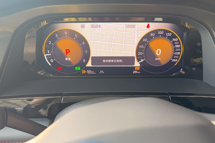 Used Volkswagen Teramont X 2024 380TSI Four-Wheel Drive Luxury Edition Odometer Close Up