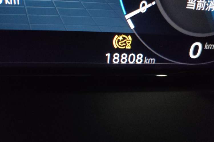 Used Volkswagen Teramont X 2024 380TSI All-Wheel Drive Longyao Edition Odometer Close Up