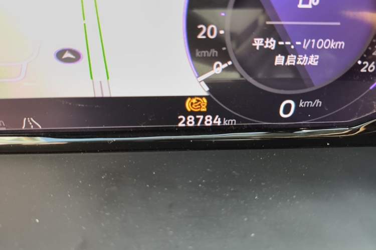 Used Volkswagen Teramont X 2024 380TSI Four-Wheel Drive Prestige Luxury Edition Odometer Close Up