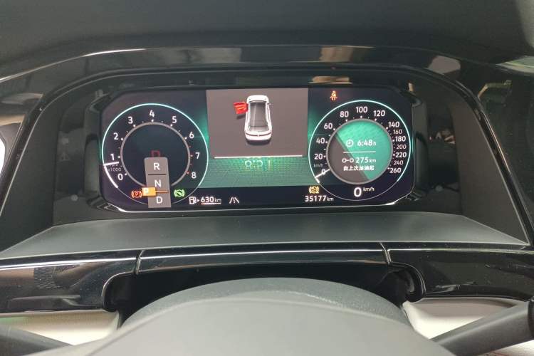 Used Volkswagen Teramont X 2024 380TSI Four-Wheel Drive Prestige Luxury Edition Odometer Close Up