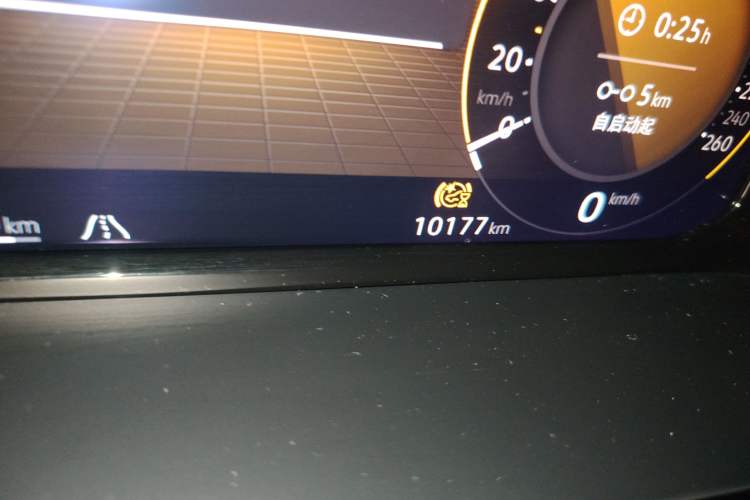 Used Volkswagen Teramont X 2024 380TSI All-Wheel Drive Longyao Edition Odometer Close Up