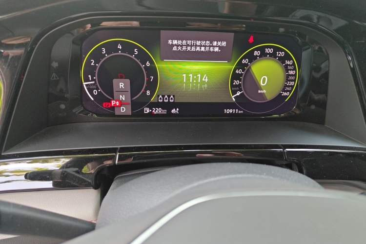 Used Volkswagen Teramont X 2024 380TSI Four-Wheel Drive Prestige Luxury Edition Odometer Close Up