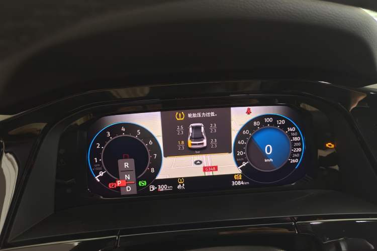Used Volkswagen Teramont X 2024 380TSI Four-Wheel Drive Prestige Luxury Edition Odometer Close Up