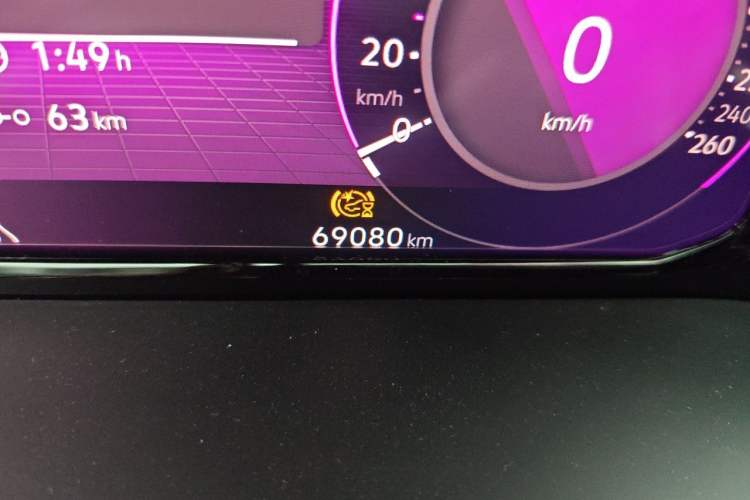 Used Volkswagen Teramont X 2024 380TSI Four-Wheel Drive Prestige Flagship Edition Odometer Close Up