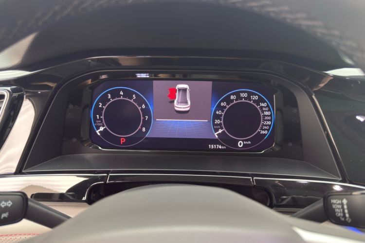 Used Volkswagen Teramont X 2024 380TSI All-Wheel Drive Longyao Edition Odometer Close Up