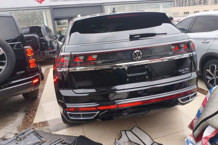 Used Volkswagen Teramont X 2024 380TSI All-Wheel Drive Longyao Edition Rear Left 45 Deg