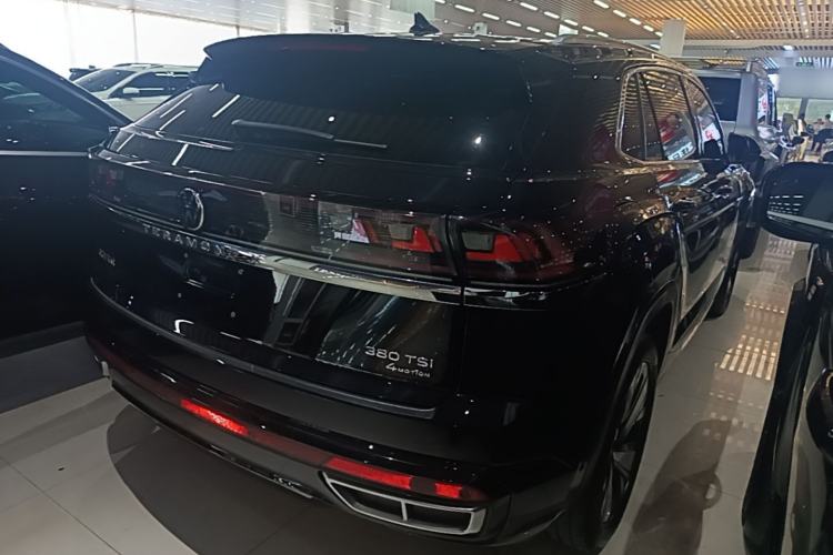 Used Volkswagen Teramont X 2024 380TSI Four-Wheel Drive Prestige Luxury Edition Rear Right 45 Deg