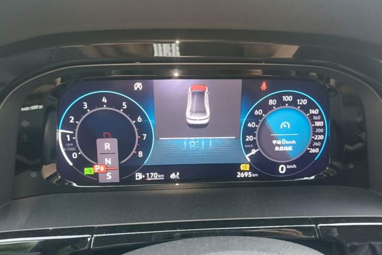 Used Volkswagen Teramont X 2024 380TSI Four-Wheel Drive Prestige Luxury Edition Instrument Cluster