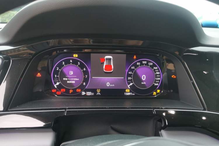 Used Volkswagen Teramont X 2024 380TSI Four-Wheel Drive Prestige Luxury Edition Instrument Cluster