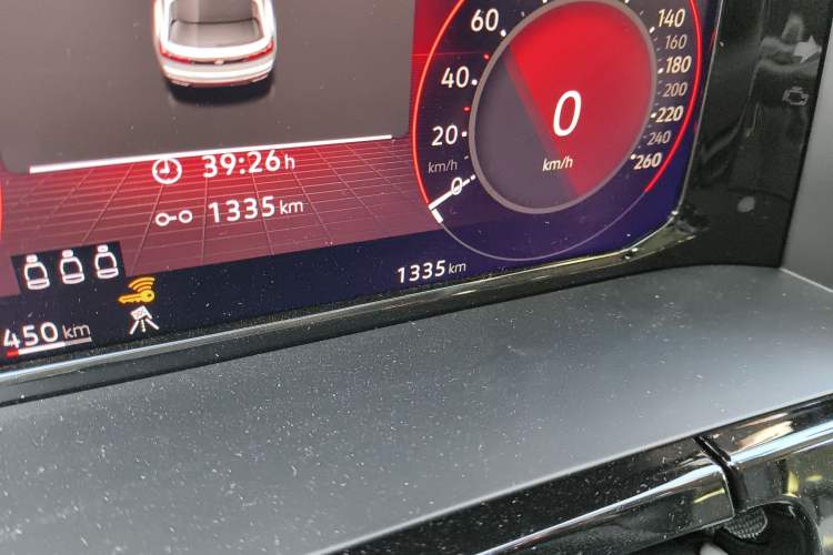 Used Volkswagen Teramont X 2025 Tiguan X 380TSI Four-Wheel Drive Excellence Edition Odometer Close Up