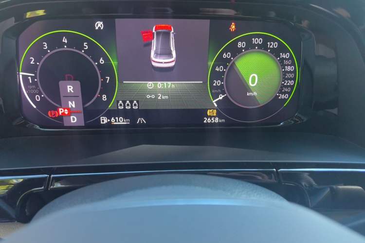 Used Volkswagen Teramont X 2025 Tiguan X 380TSI Four-Wheel Drive Excellence Edition Odometer Close Up