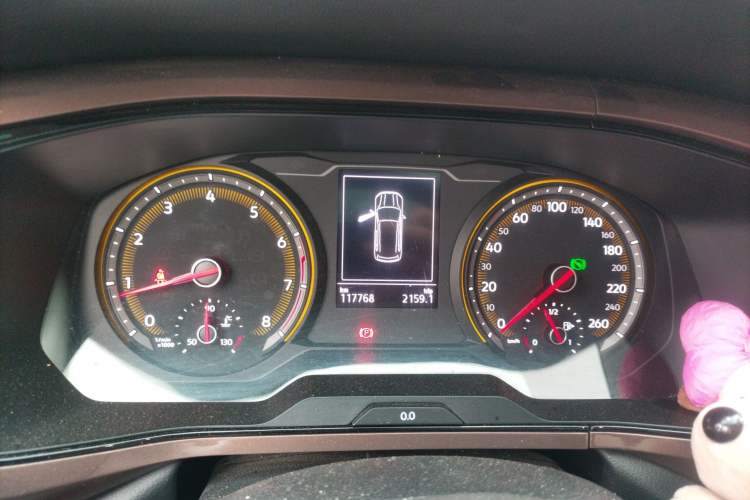 Used Volkswagen Tharu 2020 280TSI Two-Wheel Drive Comfort Edition China VI Standard Instrument Cluster
