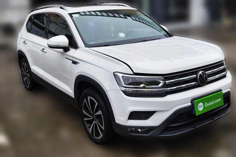 Used Volkswagen Tharu 2020 280TSI Two-Wheel Drive Luxury Plus Version China VI Standard Front Right 45 Deg