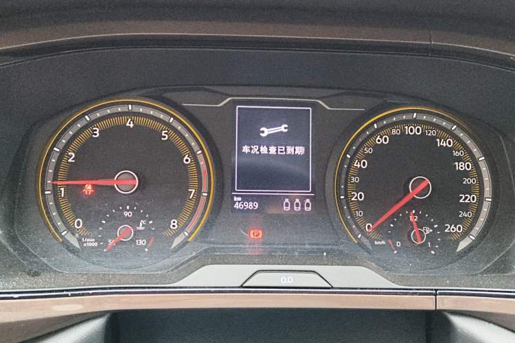 Used Volkswagen Tharu 2020 280TSI Two-Wheel Drive Luxury Plus Version China VI Standard Instrument Cluster
