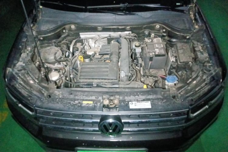 Used Volkswagen Tharu 2019 280TSI Two-Wheel Drive Luxury Version China VI Standard Engine Bay
