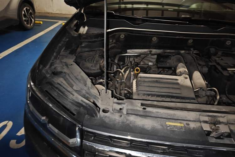 Used Volkswagen Tharu 2019 280TSI Two-Wheel Drive Flagship Version China VI Standard Engine Bay Right