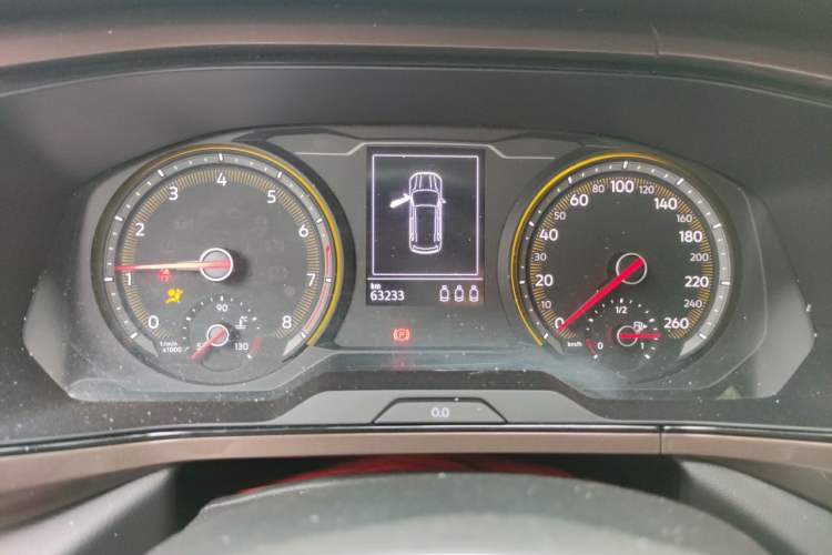 Used Volkswagen Tharu 2019 330TSI Four-Wheel Drive Luxury Edition China VI Standard Instrument Cluster