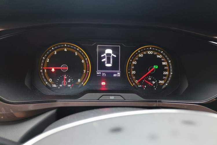 Used Volkswagen Tharu 2019 280TSI Two-Wheel Drive Luxury Edition China V Standard Instrument Cluster