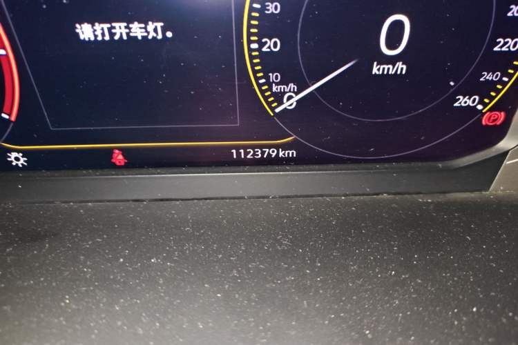 Used Volkswagen Tharu 2019 280TSI Two-Wheel Drive Flagship Version China VI Standard Odometer Close Up
