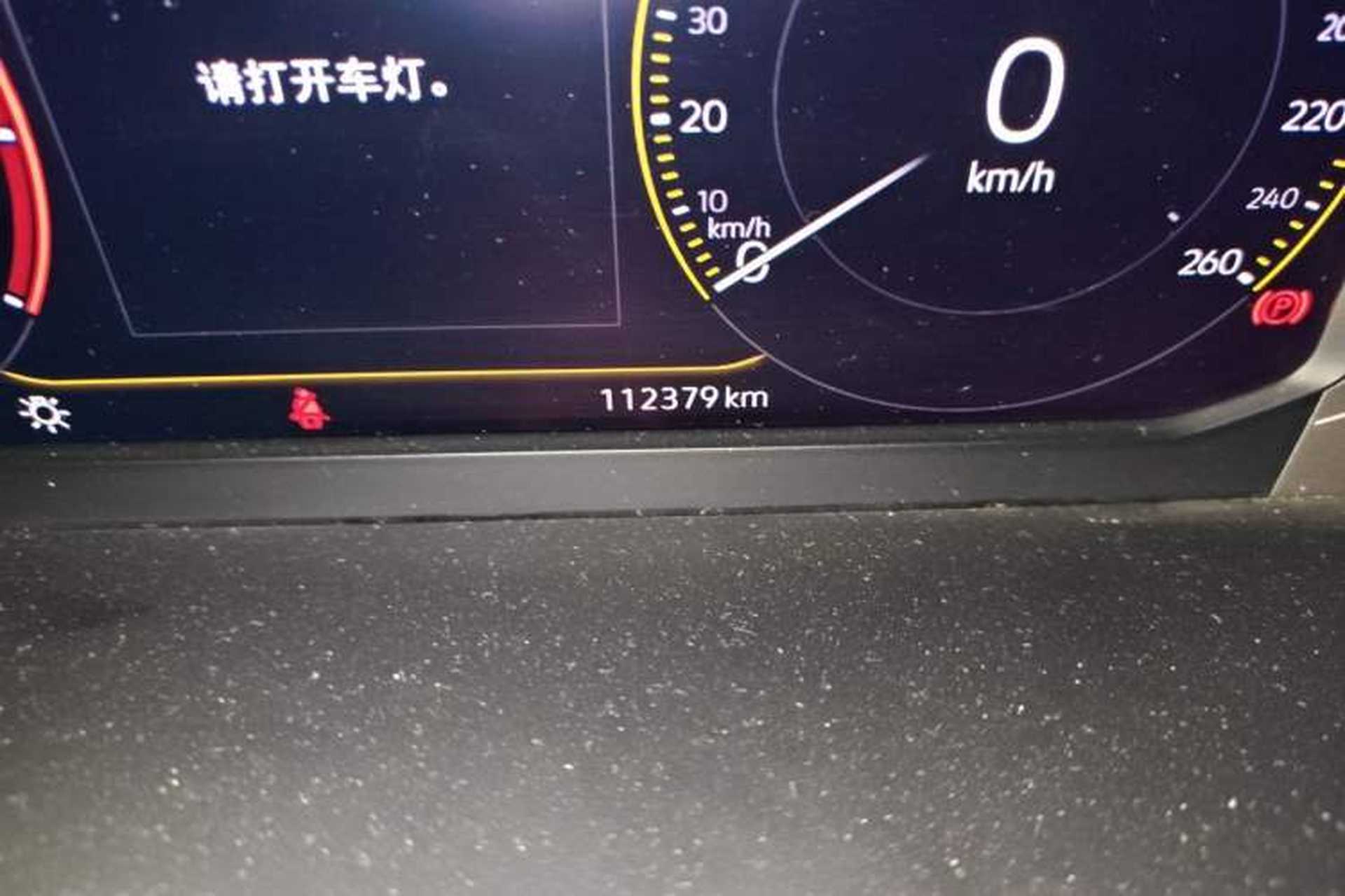 Used Volkswagen Tharu 2019 280TSI Two-Wheel Drive Flagship Version China VI Standard Odometer Close Up