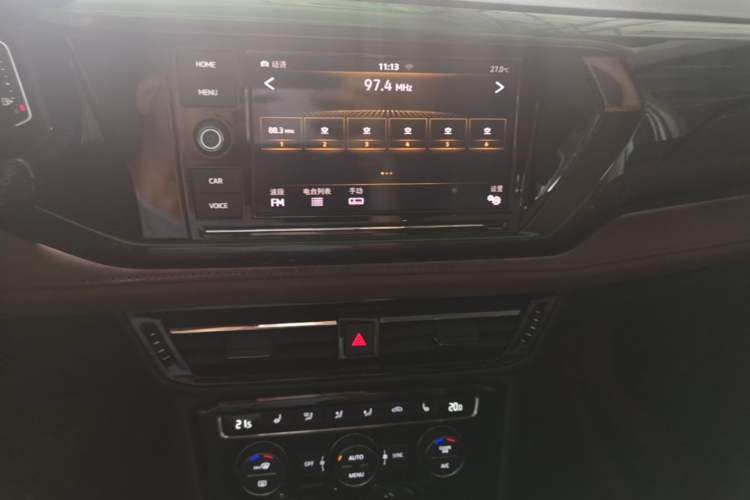 Used Volkswagen Tharu 2019 330TSI Four-Wheel Drive Flagship Model China VI Standard Audio And AC Panel