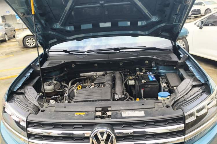 Used Volkswagen Tharu 2019 280TSI Two-Wheel Drive Comfort Edition China VI Standard Engine Bay